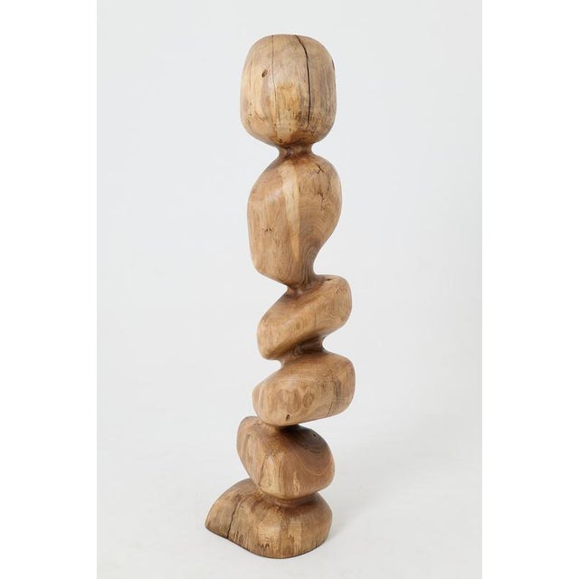 Abstract Sculpture in Walnut by Logniture For Sale - Image 6 of 13