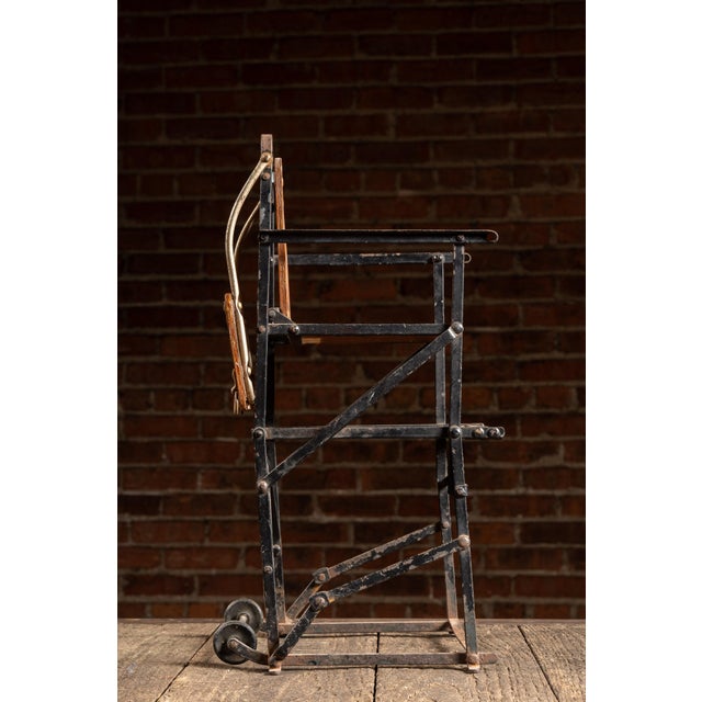 Brown Early 20th Century Salesman Sample Collapsible High Chair For Sale - Image 8 of 12