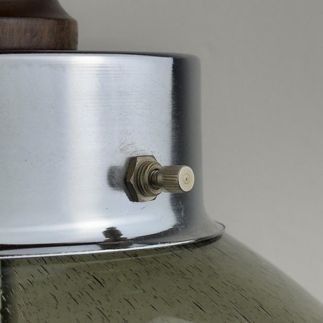 Vintage Murano Glass Pendant Lamp, Italy, 1960s For Sale - Image 7 of 15