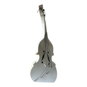 1980s White Sculptural Chelo