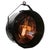 Metal Industrial Black Metal and Mirrored Glass Spotlight Pendant Lamp For Sale - Image 7 of 7