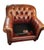 Elevate Your Living Space With This Timeless Chesterfield Sofa and Matching Club Chair Set. For Sale In Raleigh - Image 6 of 12