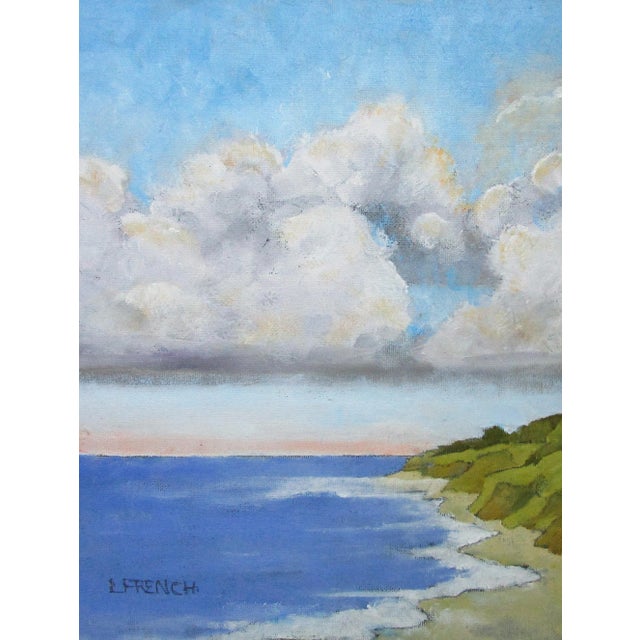 ANO NUEVO BEACH Lynne French California Pacific Seascape Landscape 11x14 Oil Painting The signed original painting...