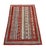 2'11" X 4'10" Small Hand Knotted Geometric Persian Afshari Design Rug (3' X 5') For Sale In Los Angeles - Image 6 of 11