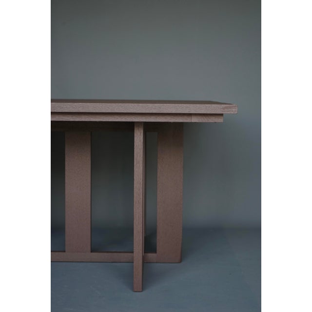 Bossche School Merbau Dining Table from Hans van der Laan & Harry van Hal, 1979 For Sale - Image 17 of 18