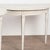 19th Century Swedish White Demi Lune Console Tables For Sale - Image 9 of 12