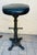 1920s Early 1900s Antique Heavy Cast Iron Bar Stools Barley Twist- A Pair For Sale - Image 5 of 14