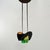 AVMazzega Green and White Murano Pendant Light from Mazzega, 1970s For Sale - Image 4 of 11