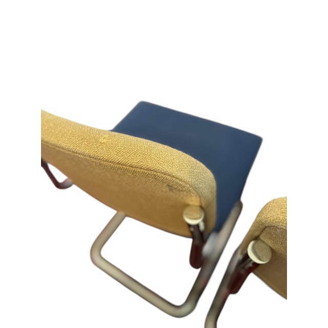 Modern Marcel Breuer for Knoll Cesca Armless Dining Side Chairs - Set of 4 For Sale - Image 3 of 9