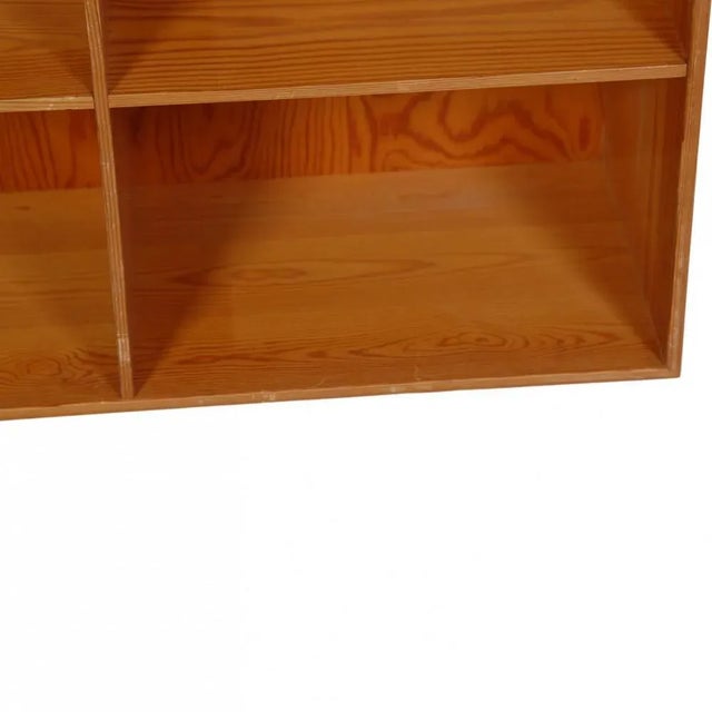 Wood Vintage Bookcase in Pine by Mogens Koch, 1980s For Sale - Image 7 of 18