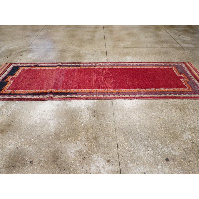 Galerie Shabab Collection Mid-20th Century Turkish Anatolian Runner For Sale In New York - Image 6 of 10