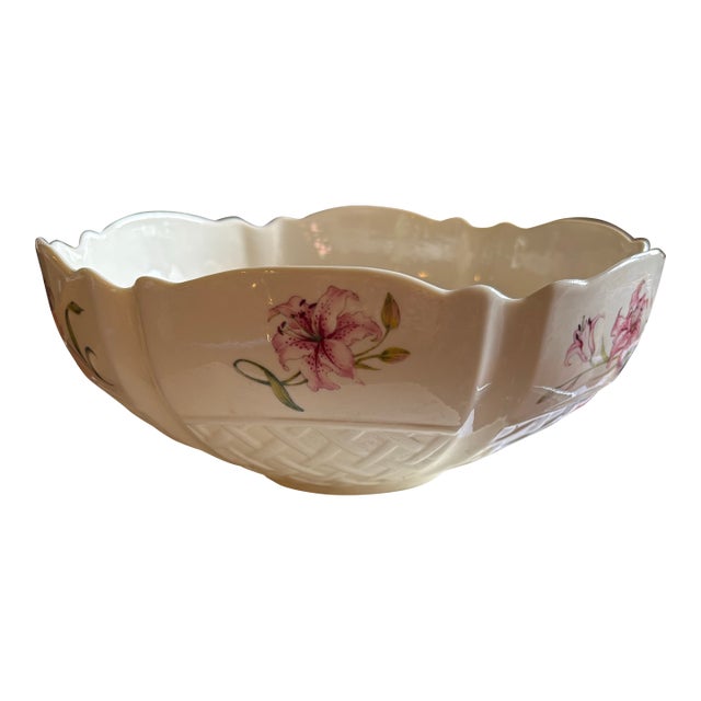 1990s Belleek Ireland County Fermanagh Bowl For Sale