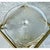 Circa 1950 Whimsical “Harp” Scalloped Gilt Edge Pedestal Cake Stand by Jeannette Glass For Sale - Image 9 of 18