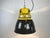 Industrial Yellow Explosion Proof Lamp with Black Enameled Shade from Elektrosvit, 1990s For Sale - Image 12 of 18
