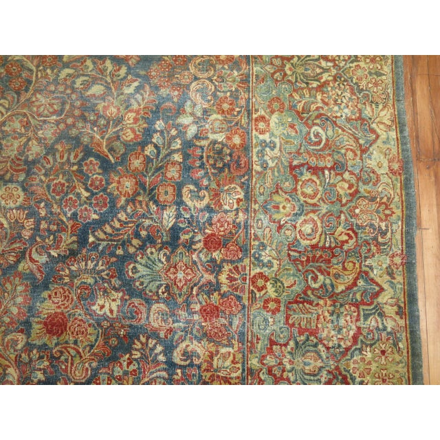 English 19th Century Zabihi Collection Oversize Persian Sarouk Rug - 10'3" x 17'5" For Sale - Image 3 of 12