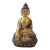 Shakyamuni Bronze and Gold Nepalese Figurine, Miniature For Sale