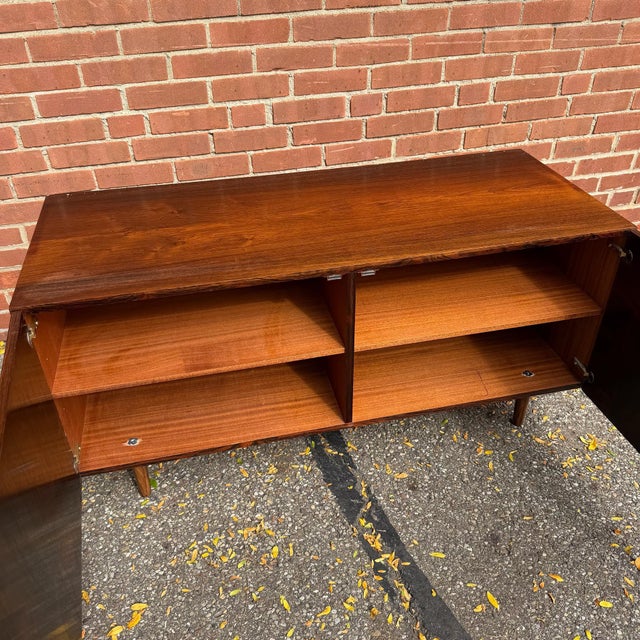 Brown Mid 20th Century Omann Jun Danish Modern Rosewood Credenza Sideboard, Attributed For Sale - Image 8 of 8