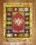 Early 21st Century Vintage Turkish Konya Small Square Rug For Sale - Image 5 of 5