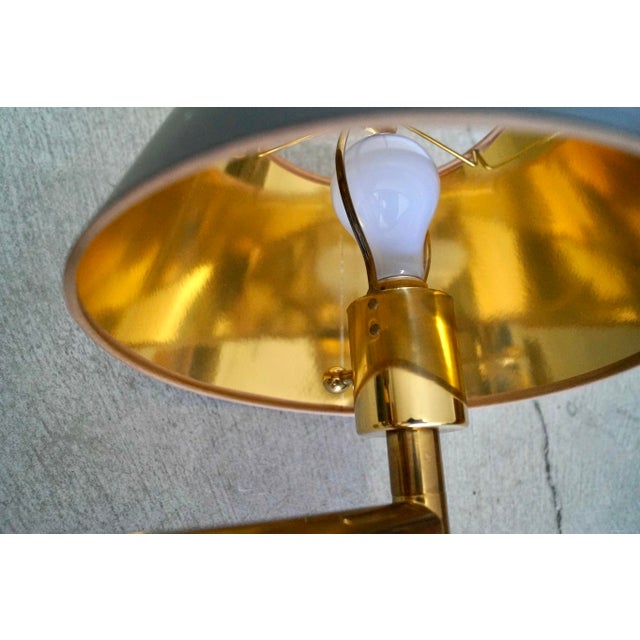 1960’s Mid-Century Hollywood Regency Brass Sconces by Chapman - A Pair For Sale - Image 10 of 12