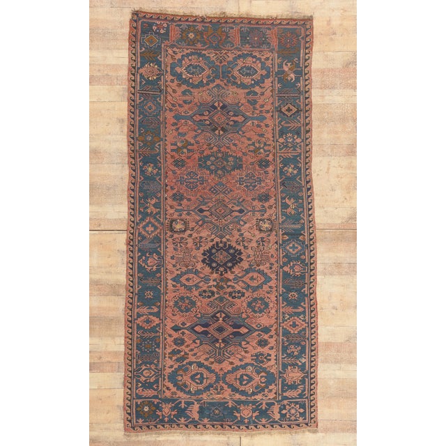 Vintage Persian Soumak Rug, 05'00 X 10'10 For Sale - Image 10 of 10