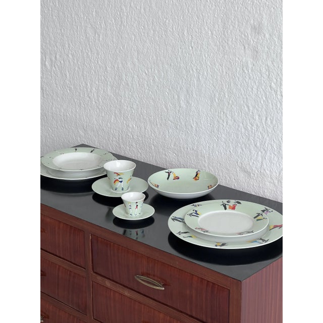 Dishes by Marco Lodola for Francis, 1990s, Set of 9 For Sale - Image 4 of 13