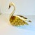 Mid-Century Coastal Hollywood Regency Italian Capiz Shell Encrusted Tole Swan Sculpture. For Sale - Image 14 of 16