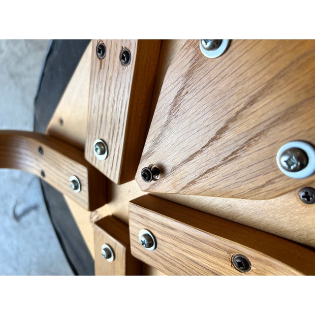 Mid-Century Modern Mid Century Modern Bentwood and Leather Side Chair by Thonet For Sale - Image 3 of 8