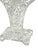 Glass Vintage Pressed Glass Starburst Pinwheel Pattern Candle Holders - A Pair For Sale - Image 7 of 8