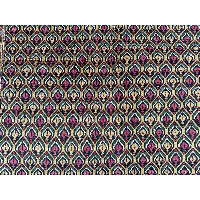 Textile Vintage Baluch Mina Khani Camel Ground Tribal Rug - 6'10" X 5'0" For Sale - Image 7 of 12