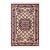 Shabby Chic Pak-Persian Ivory/Blue Wool Rug - 2'7'' X 4'3'' For Sale