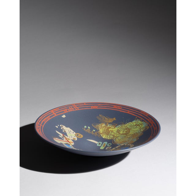 Liguria Porcelain Wall Plate by Gilbert Portanier for Rosenthal Studio-Line, 1970s For Sale - Image 6 of 11