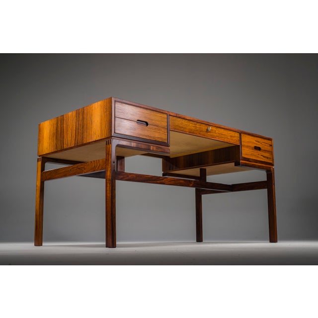 Model 80 Executive Desk by Arne Wahl Iversen for Vinde Møbelfabrik, Denmark, 1950s For Sale - Image 14 of 18