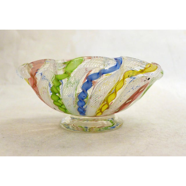 Small Vintage Murano Glass Bowl, 1960s For Sale - Image 10 of 13