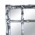 Faux Bamboo Silverleaf Mirror For Sale - Image 4 of 4