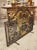 1950s French Wrought Iron Firescreen With Gilt Highlights, Signed Bataillars For Sale - Image 10 of 18