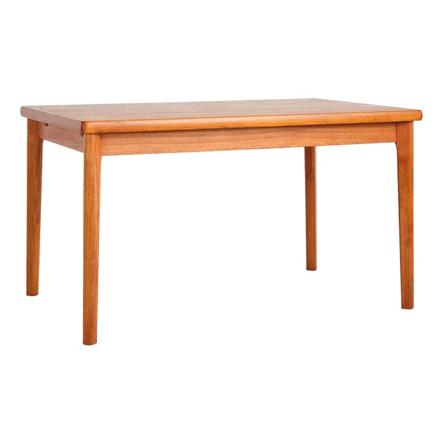 Mid-Century Danish Extendable Dining Table in Teak by Henning Kjaernulf for Vejle Stole & Møbelfabrik, 1960s For Sale