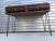 Walnut & Metal Desk For Sale - Image 3 of 18