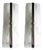 Alabastro Murano Glass and Chromed Sconces by Simoeng for Simoeng, Set of 2 For Sale