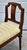 Antique Regency Walnut Vanity Bench Double Arm Inlaid Wood Gold Stripe 1910s For Sale In Philadelphia - Image 6 of 13