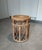 Vintage Peacock Rattan Stool, 1960s For Sale - Image 9 of 10