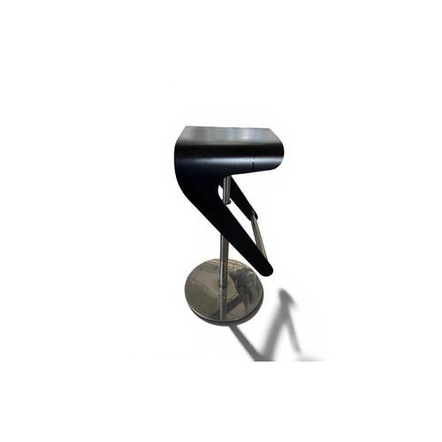 2000 - 2009 Adjustable Stools in Curved Wood and Chromed Steel from Pedrali, Set of 4 For Sale - Image 5 of 10