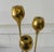 1950s Brass Candlesticks - Set of 3 For Sale In New York - Image 6 of 7