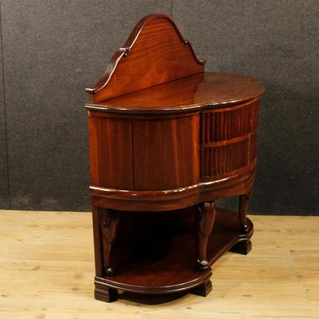 Vintage Mahogany Commode, 1930s For Sale - Image 10 of 13