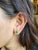 Metal Set in 18k Gold, Natural Zambian Emerald & Yellow Rose Cut Diamonds Stud Earrings, Pair For Sale - Image 7 of 7