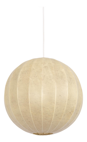 Mid-Century Modern German Cocoon Pendant Lamp from Goldkant Leuchten, 1960s