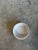 1970s Ceramic Small Bowl White Glaze Brown Textured Drip Band Mid-Century Modern 1970s For Sale - Image 5 of 10