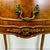 1970s Vintage French Provincial Hollywood Regency Walnut & Burl Wood Side Table or Night Stand For Sale - Image 9 of 17