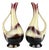 Mid-Century Ceramic Vases from Bay Keramik, West Germany, 1960s, Set of 2 For Sale