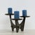 Modernist Sculptural Brutalist Bronze Metal Candleholder, France, 1960s For Sale - Image 4 of 18