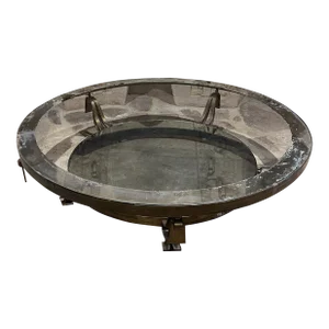 1940s Bronze Cocktail Table by Roberto & Mito Block Mexico
